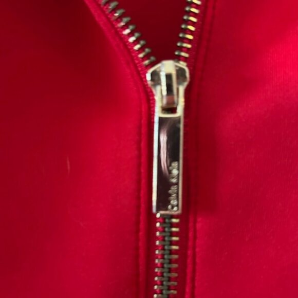 Red Women's Dress by Calvin Klein size 10 - Picture 2 of 5